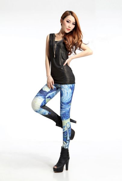 Legging Van Gogh