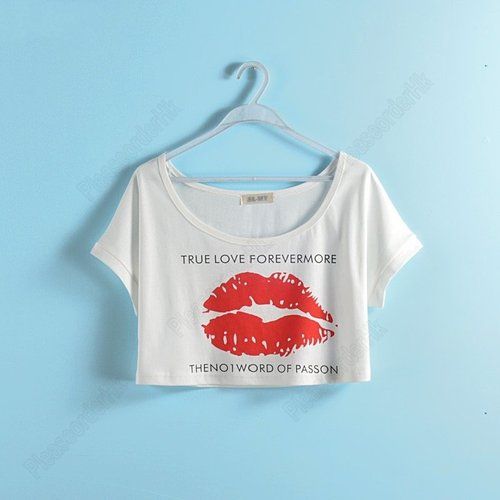 Cropped lips