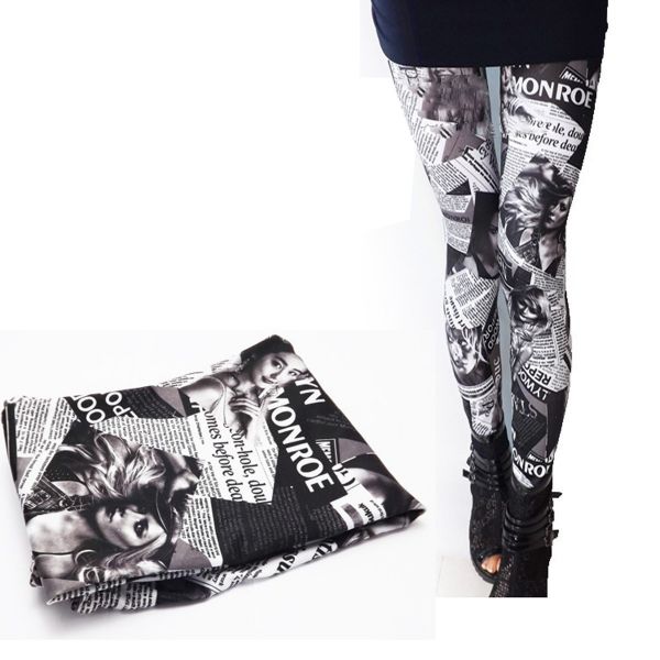 Legging Newspaper